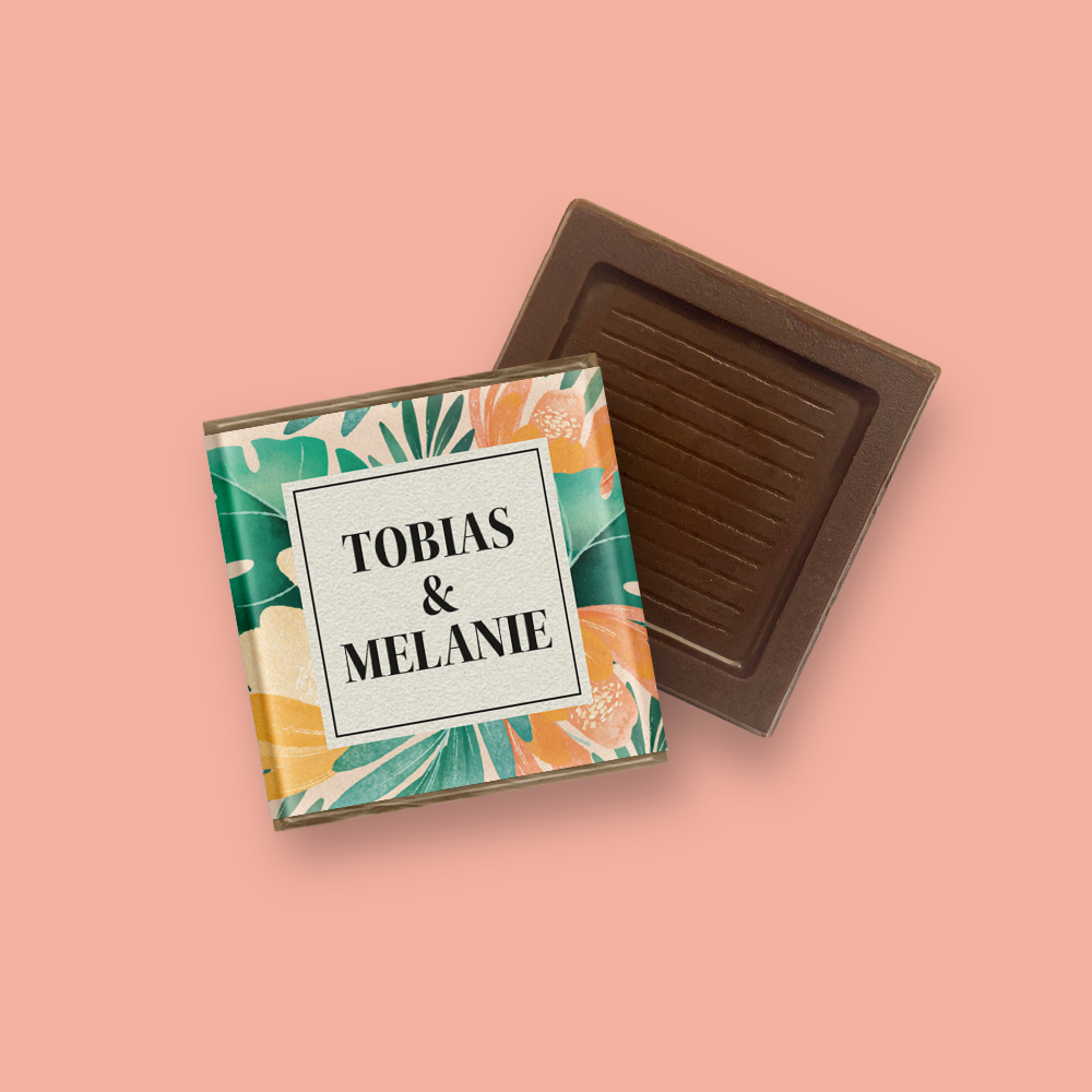 Bio-Minischokolade INDIVIDUALISIERBAR