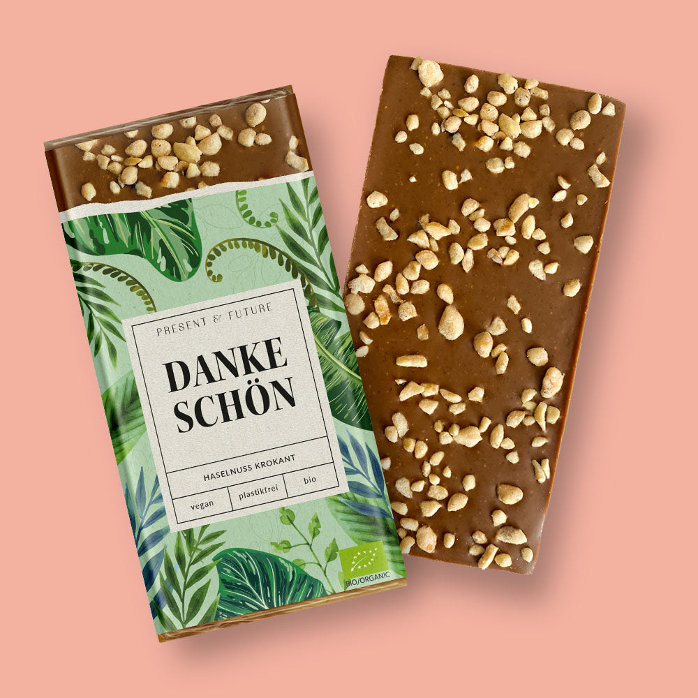 Bio-Schokolade "DANKESCHÖN"