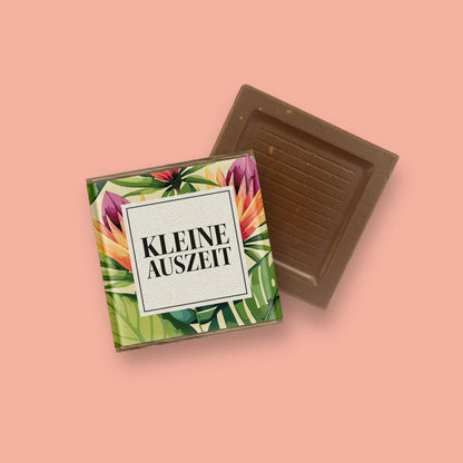 Bio-Minischokolade "KLEINE AUSZEIT"