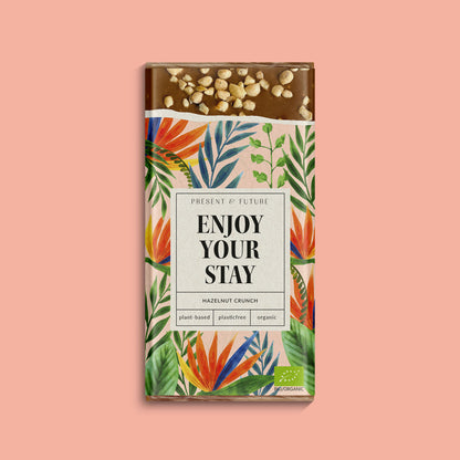 Bio-Schokolade "ENJOY YOUR STAY"